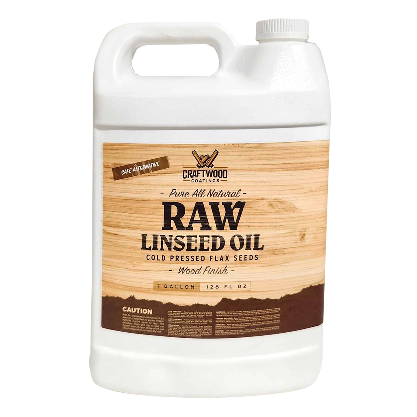 Raw Linseed Oil - 1 Gallon