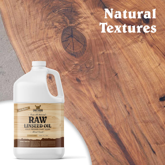 Raw Linseed Oil - 1 Gallon